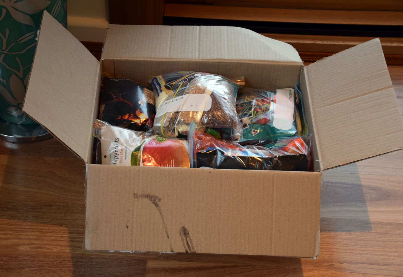 Food resupply in a box