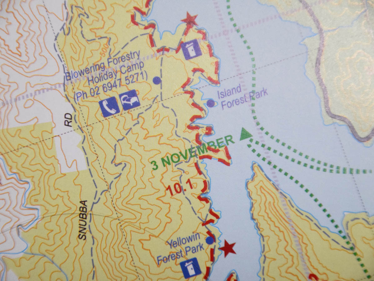 Hume and Hovell map image