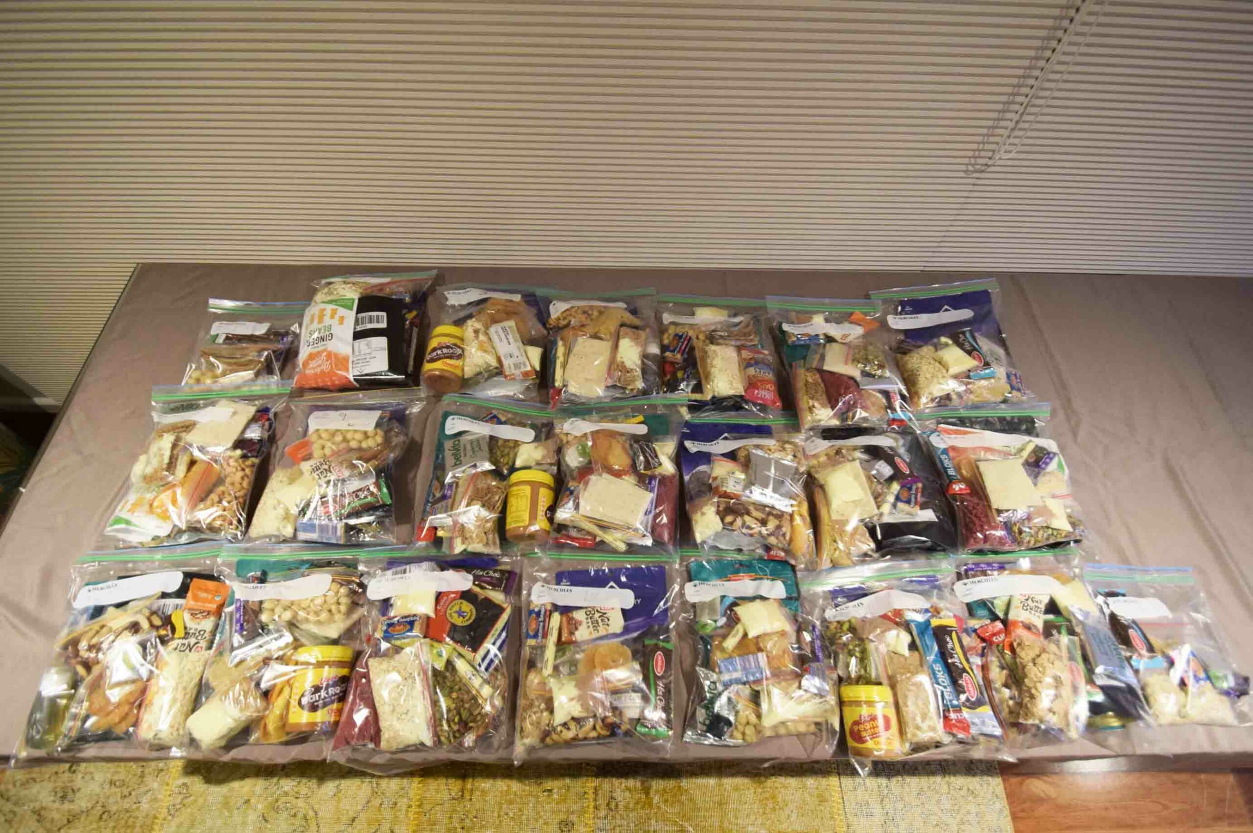 21 Days of food Tasmanian Trail