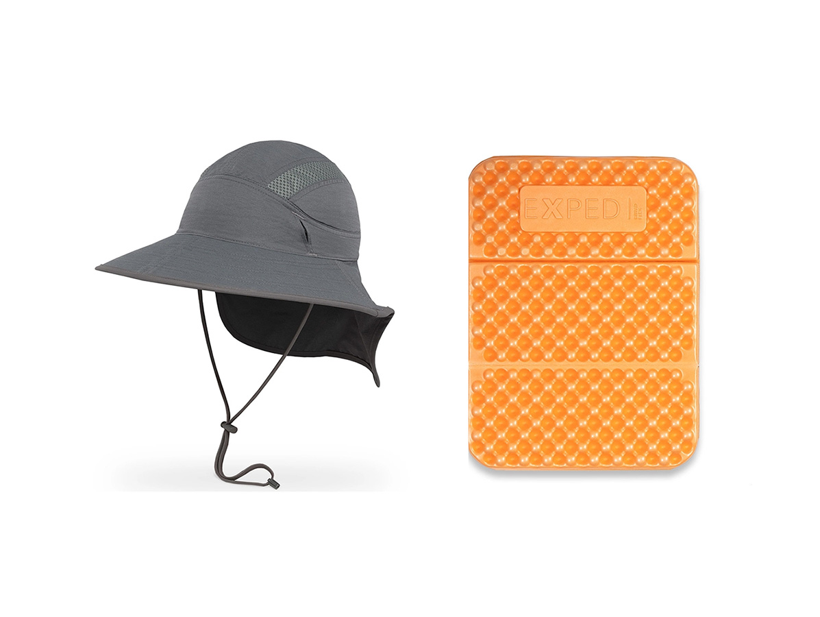 Image showing some of the new gear for my trip